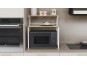 Помощна етажерка за кухня Kitchen 302 (дъб артисан/бяло)